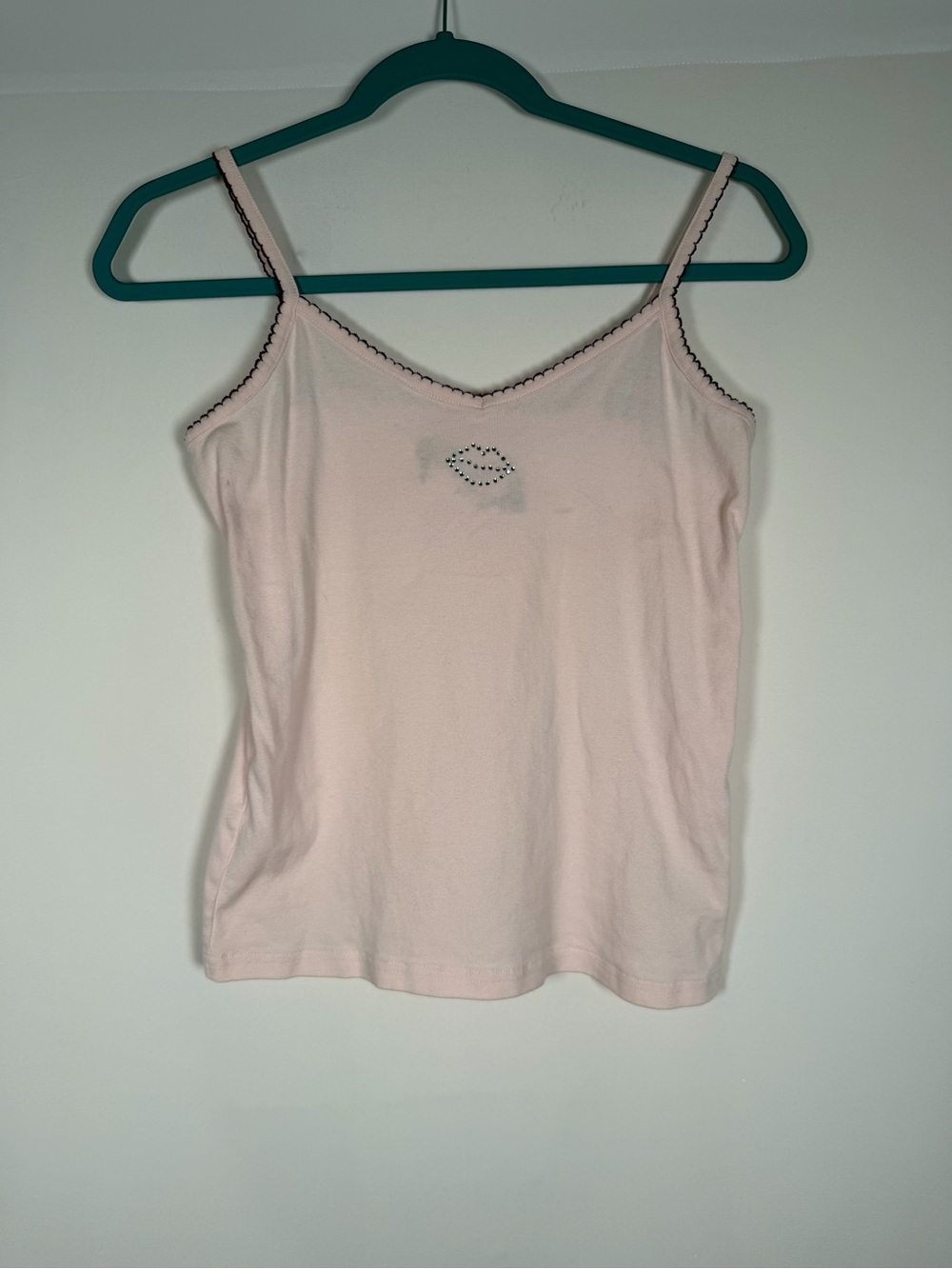 Y2K Women's Light Pink Cami Tank Top